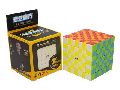 QiYi QiXing S2 7x7 Stickerless Rubik Kocka