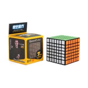 QiYi QiXing W 7x7 Black Rubik Kocka